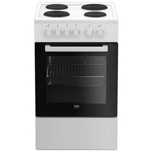 Beko FSS56000W širina 50cm/4x strujna ploča Električni šporet